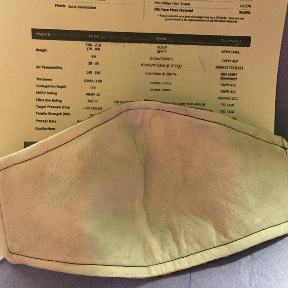 Arkansas Razorback face mask - Picture 3 of 3